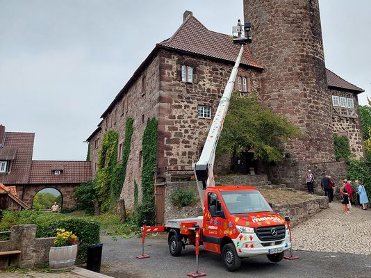 Instandhaltung Burg Ludwigstein