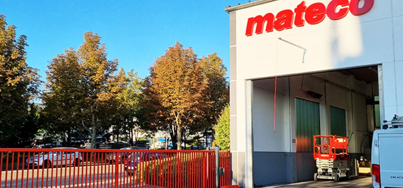 Außenansicht des Gebäudes der mateco Niederlassung